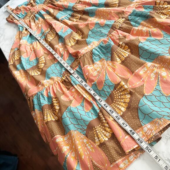 Cleobella Jolene Organic Cotton Smocked Maxi Dress Women's Size XS NEW - Picture 14 of 14